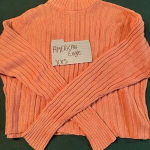 American Eagle Outfitters Women's Peach Sweater